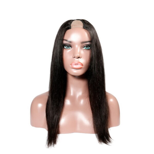 Virgin Human Hair Straight U Part Wigs - Image 2